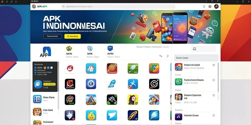 Tampilan awal yang menarik dan mudah dinavigasi.