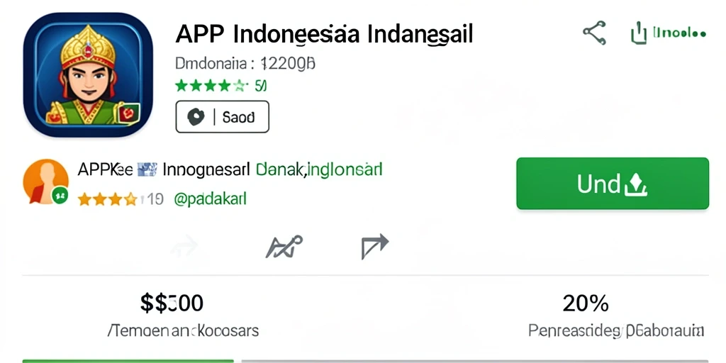 Tampilan utama permainan yang menarik perhatian.